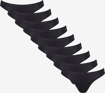 SLOGGI Minislip 'GO Daily' in Schwarz: Vorderseite