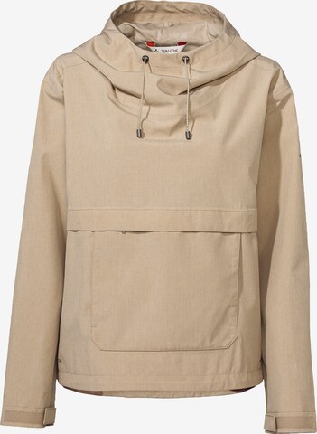 VAUDE Outdoor jacket 'W Mineo' in Beige: front