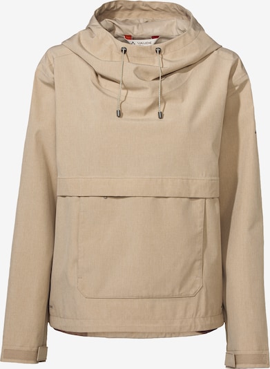 VAUDE Outdoorjas 'W Mineo' in de kleur Beige, Productweergave