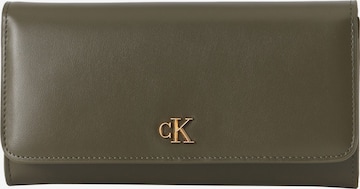 Portamonete di Calvin Klein in verde: frontale