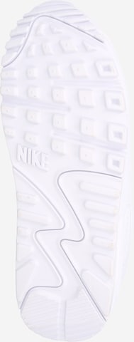 Baskets basses 'AIR MAX 90' Nike Sportswear en blanc