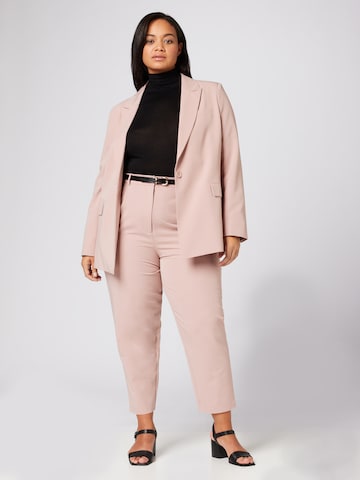 Effilé Pantalon à pince 'Pearl' Guido Maria Kretschmer Curvy en rose