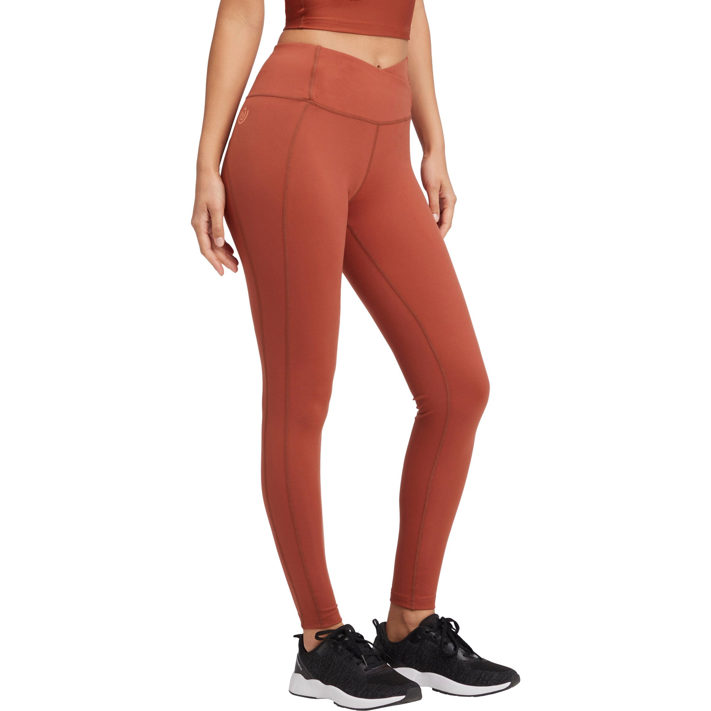 ENERGETICS Skinny Workout Pants 'Odessa' in Red
