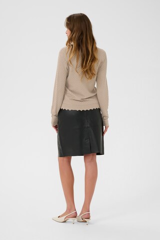 CULTURE Trui 'Dali Annemette' in Beige