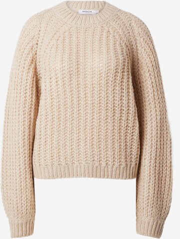 MSCH COPENHAGEN Pullover 'Inesse Heidi' i beige: forside