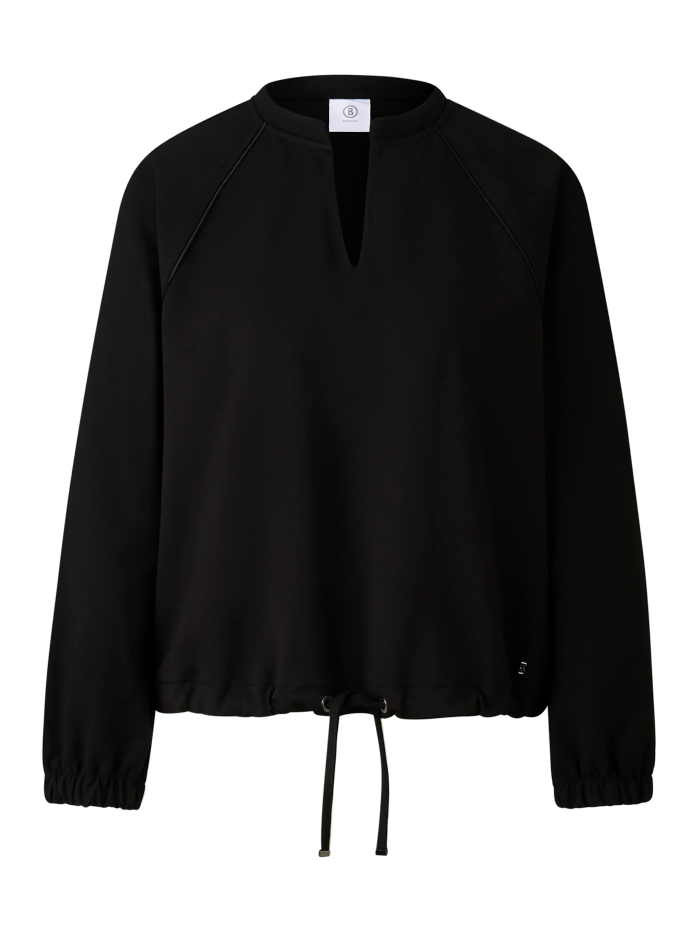 BOGNER Sweatshirt 'Britney' in Schwarz: Vorderseite
