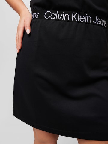 Calvin Klein Jeans Curve Kleid 'Milano' in Schwarz