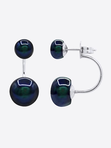 Ateliers Saint Germain - Pendientes 'Saint-Raphael' en negro: frente
