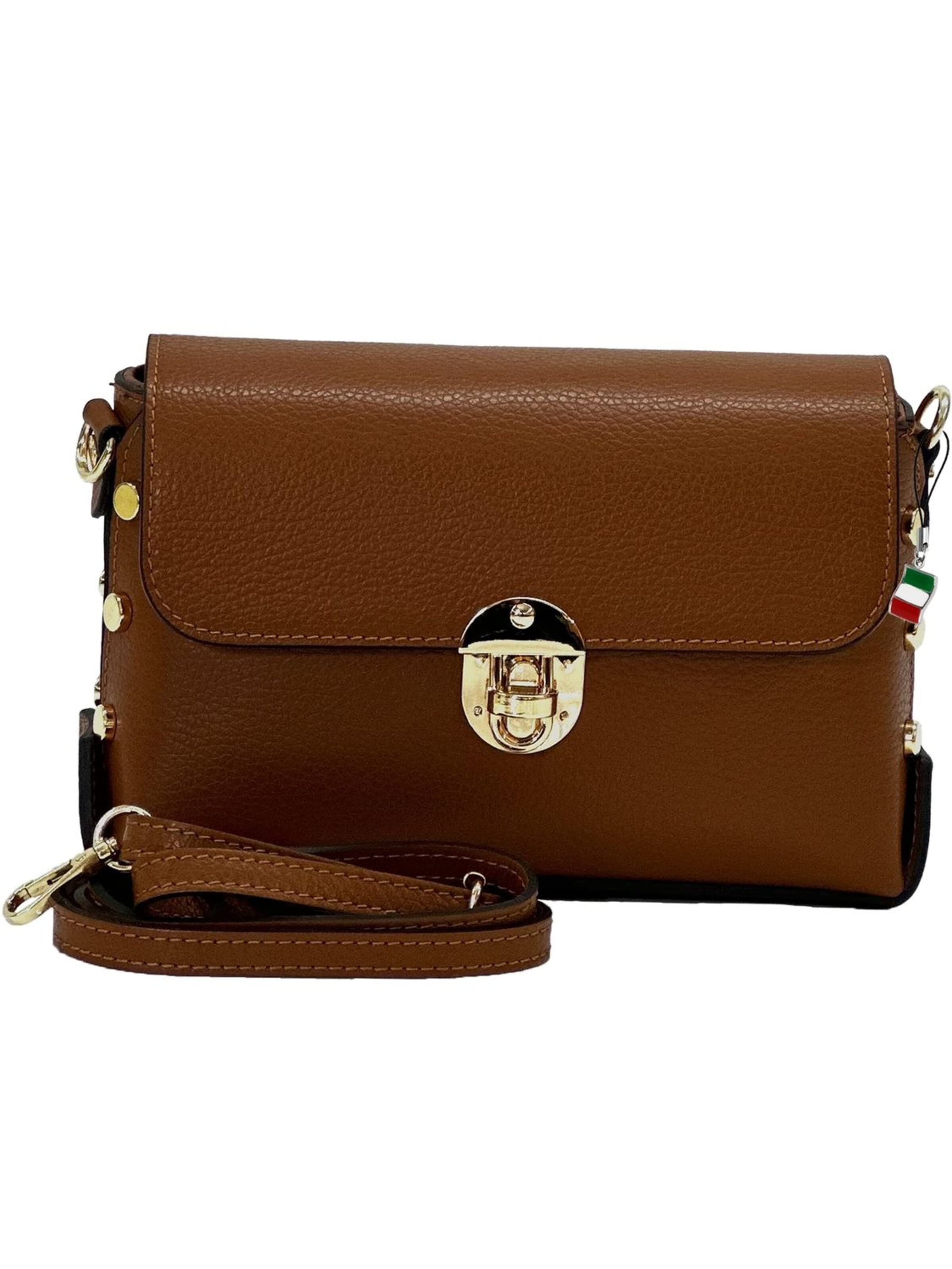 Sac à bandoulière Florence en marron : devant