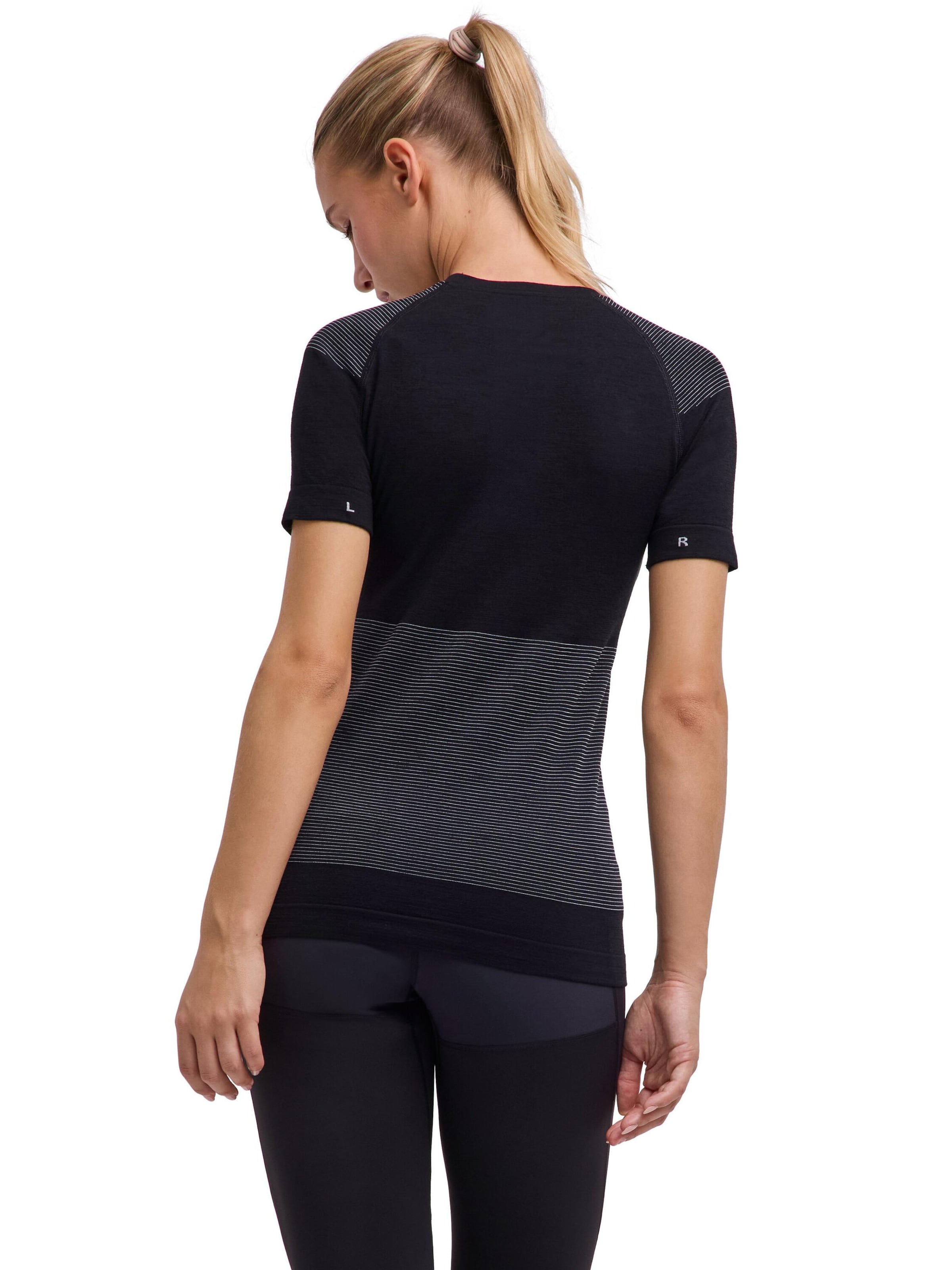 FALKE Base Layer 'Backpack-Ready' in Black