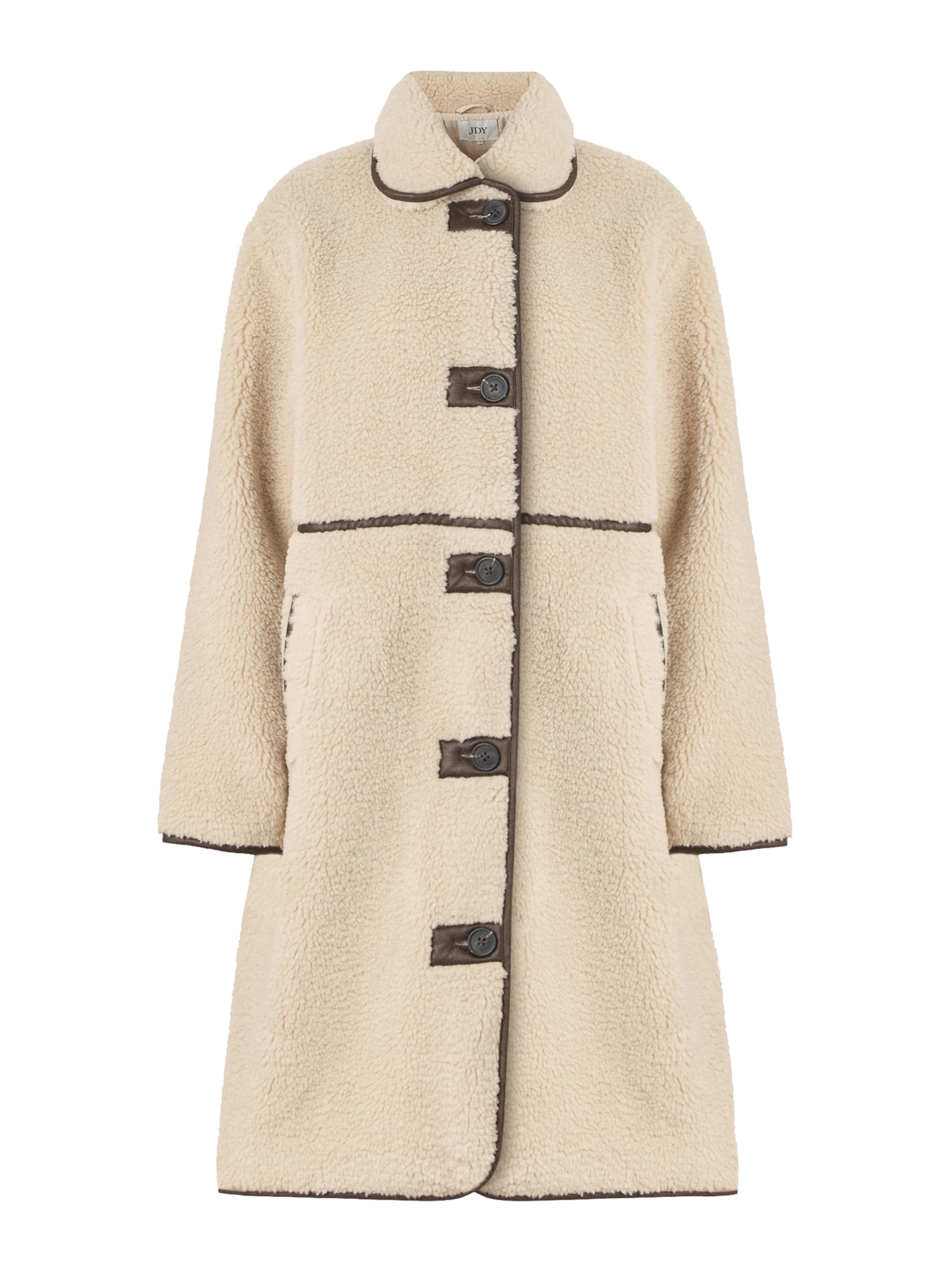 JDY Kevad-sügismantel 'JDYNOELLA', värv hall: eest vaates