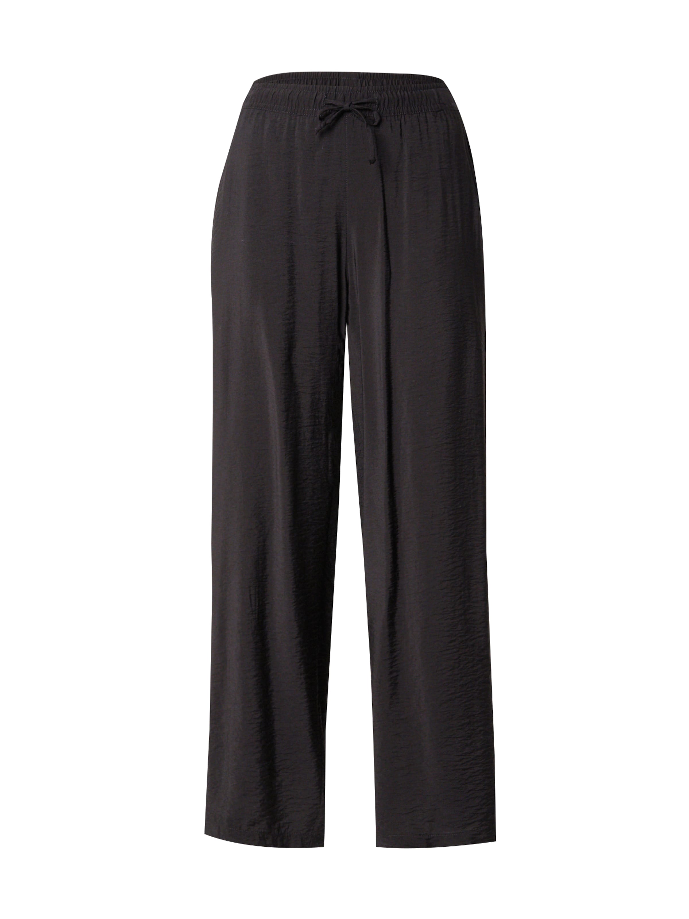 Sublevel - Pierna ancha Pantalón en negro: frente