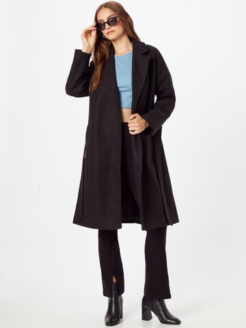 Urban Classics Between-Seasons Coat in Black