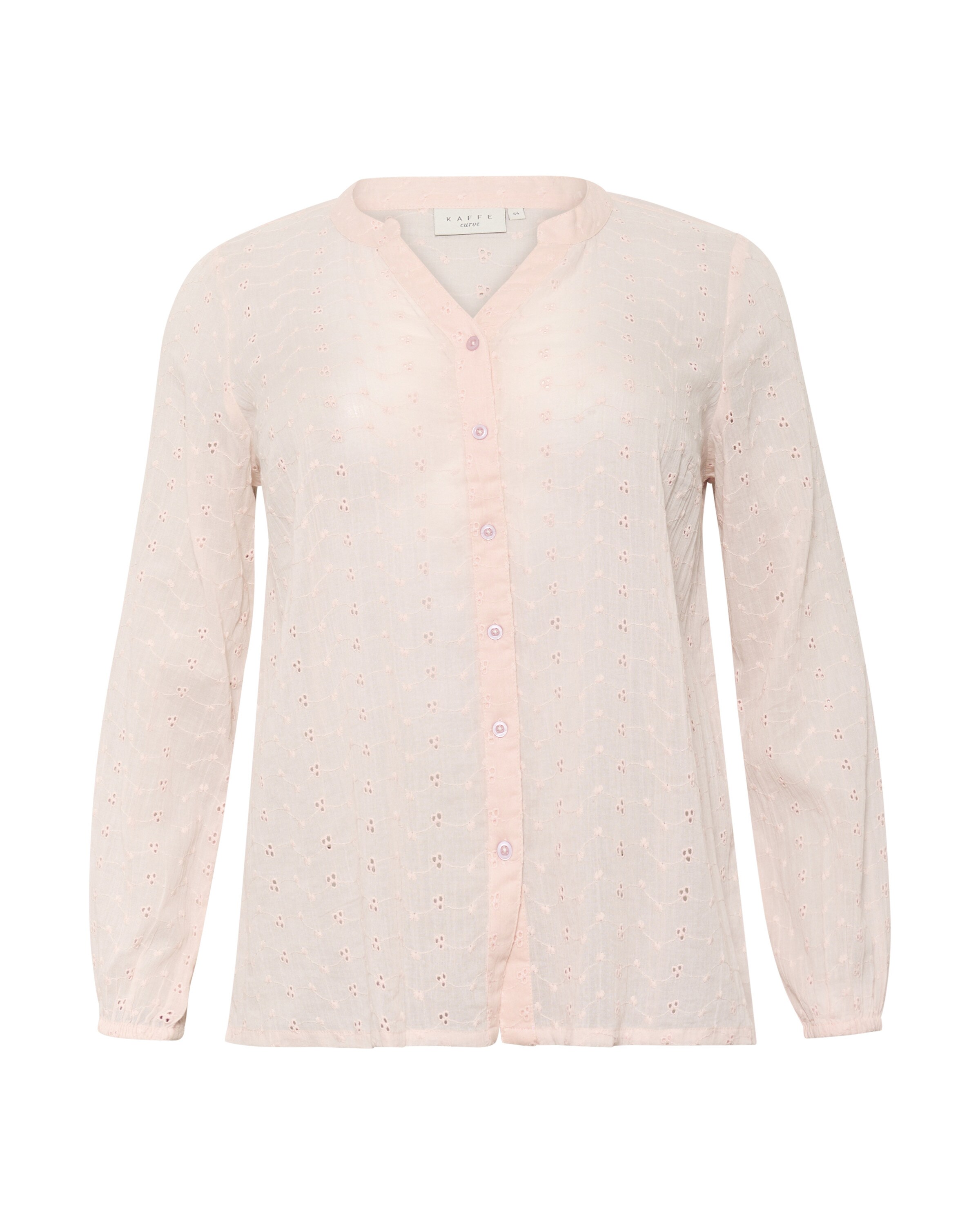 KAFFE CURVE Bluse 'Maia' in Pink: Vorderseite