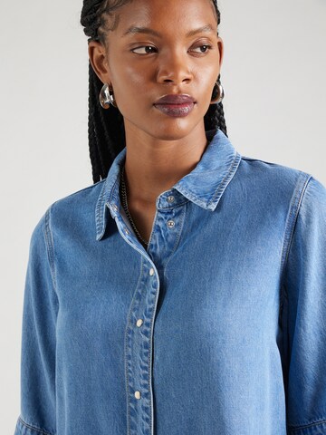 OBJECT Blouse 'OBJFrame' in Blauw