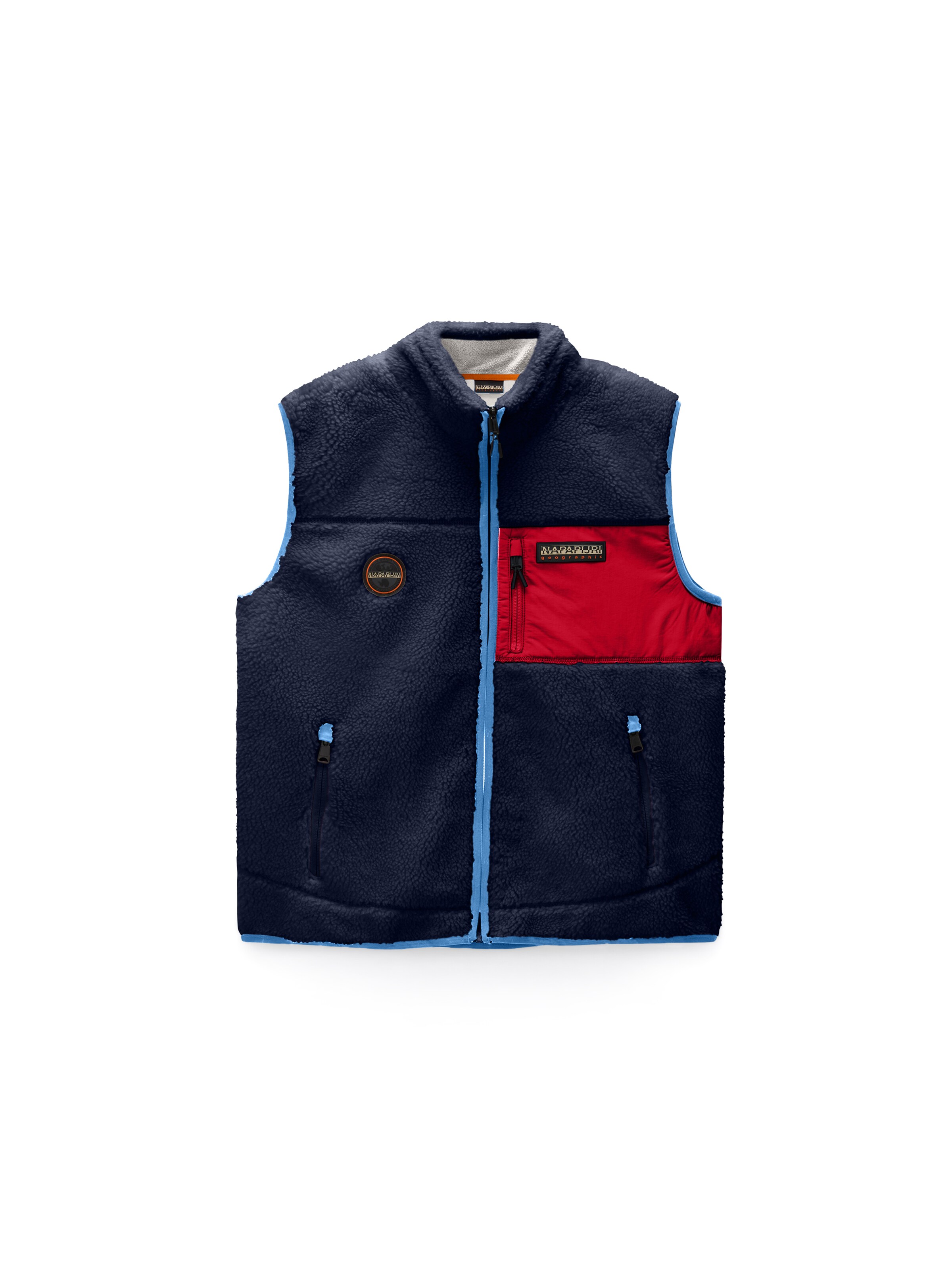Gilet 'Yupik 2' NAPAPIJRI en bleu : devant