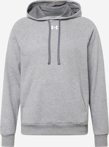 Sweat de sport UNDER ARMOUR en gris : devant