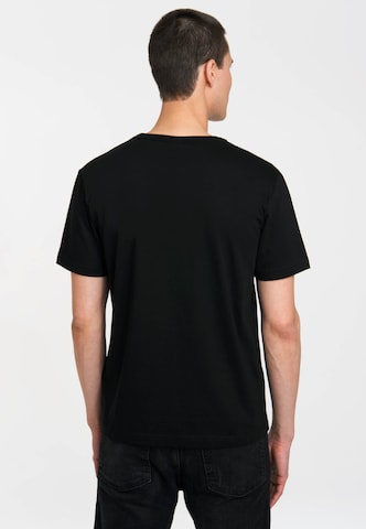 LOGOSHIRT Shirt 'Star Trek' in Black