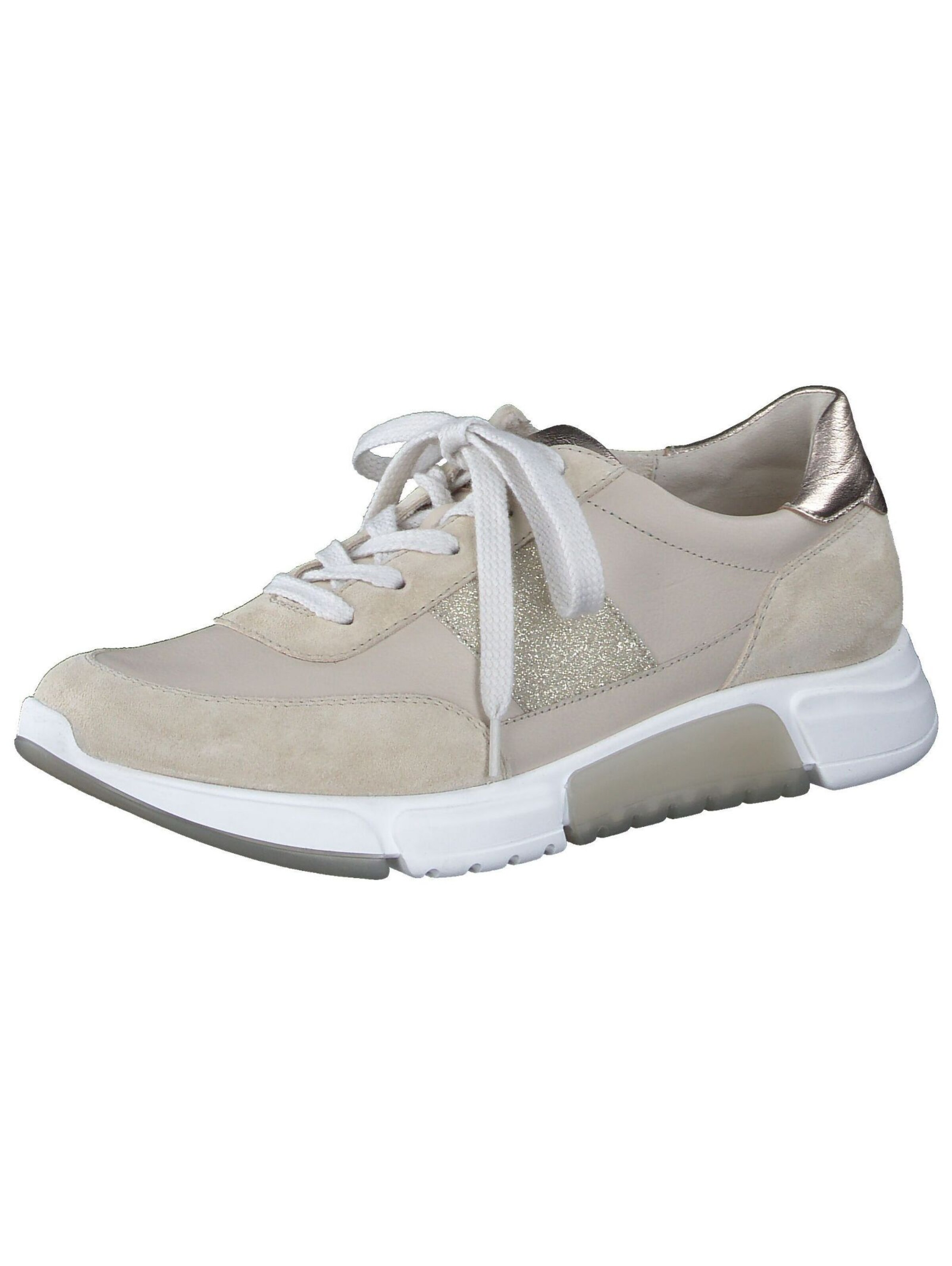 Paul Green Sneakers laag in Beige: voorkant