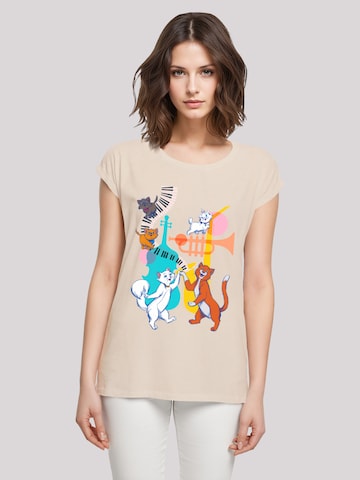 F4NT4STIC Shirt in Beige: front