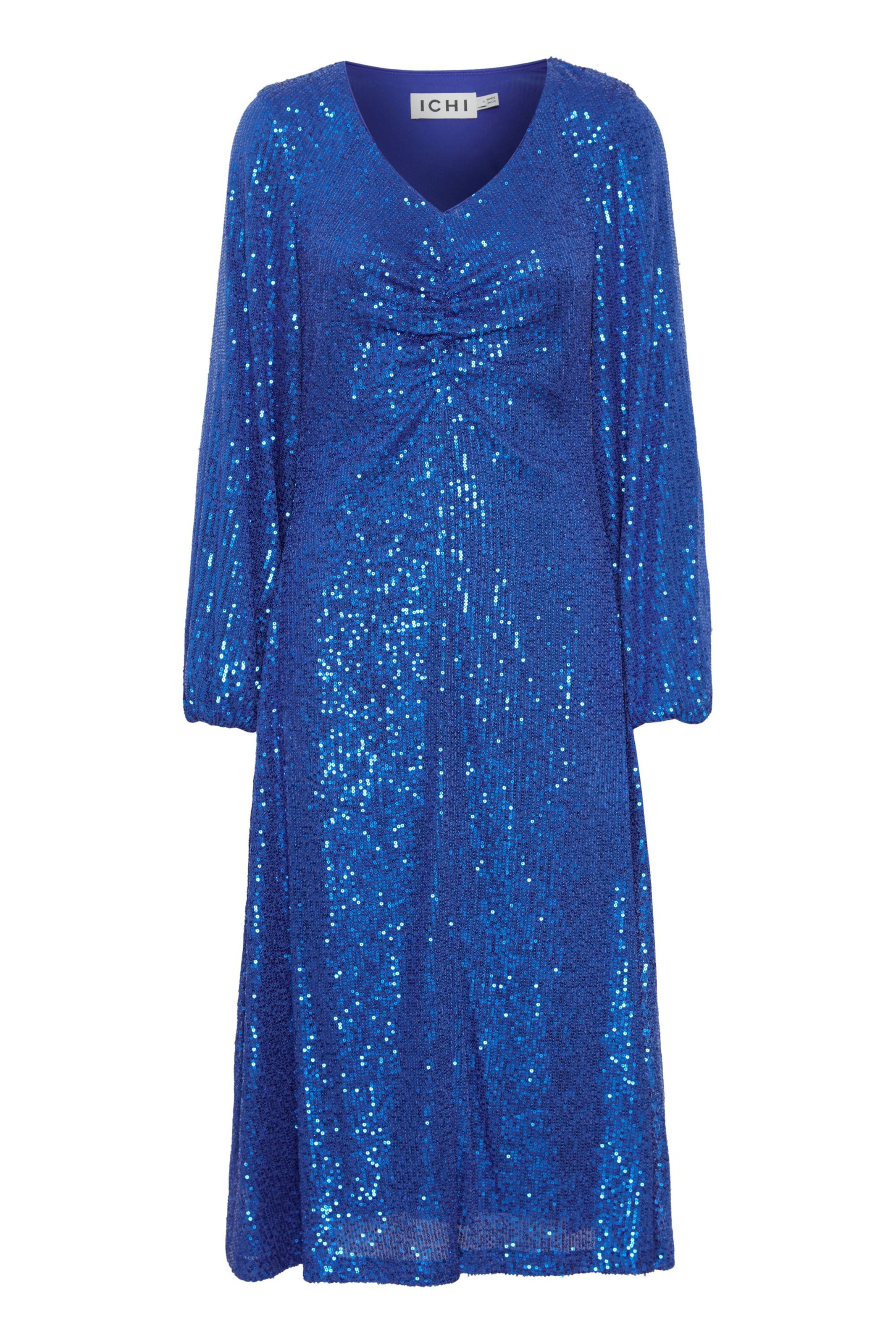 Robe 'Fauci' ICHI en bleu : devant
