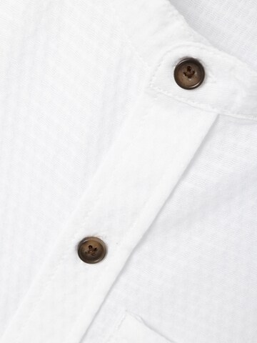 NAME IT Regular fit Button Up Shirt 'HILANE' in White