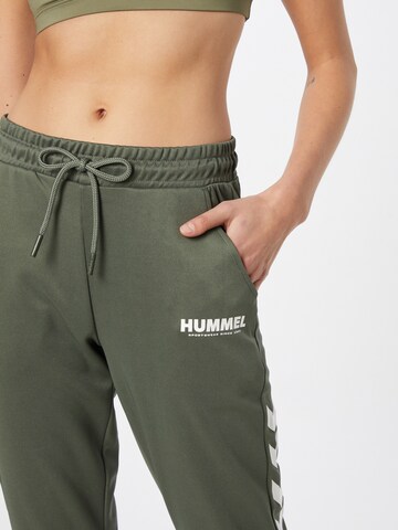 Hummel Tapered Sportsbukser 'Legacy' i grøn