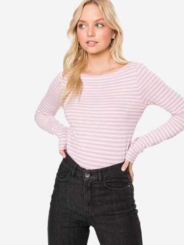 T-shirt Marc O'Polo en rose : devant