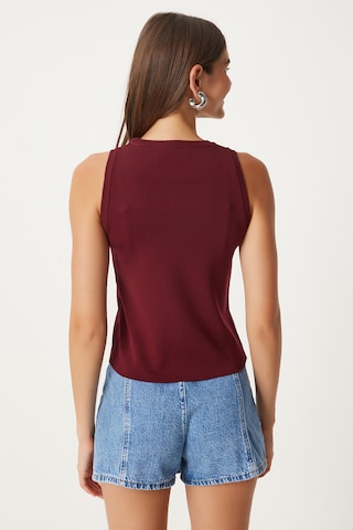 Happiness İstanbul Вязаный топ в Красный