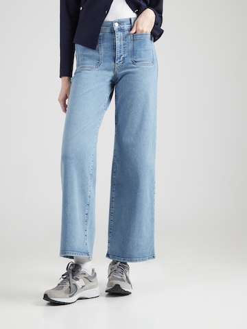 FRAME Široký strih Džínsy - Modrá: predná strana