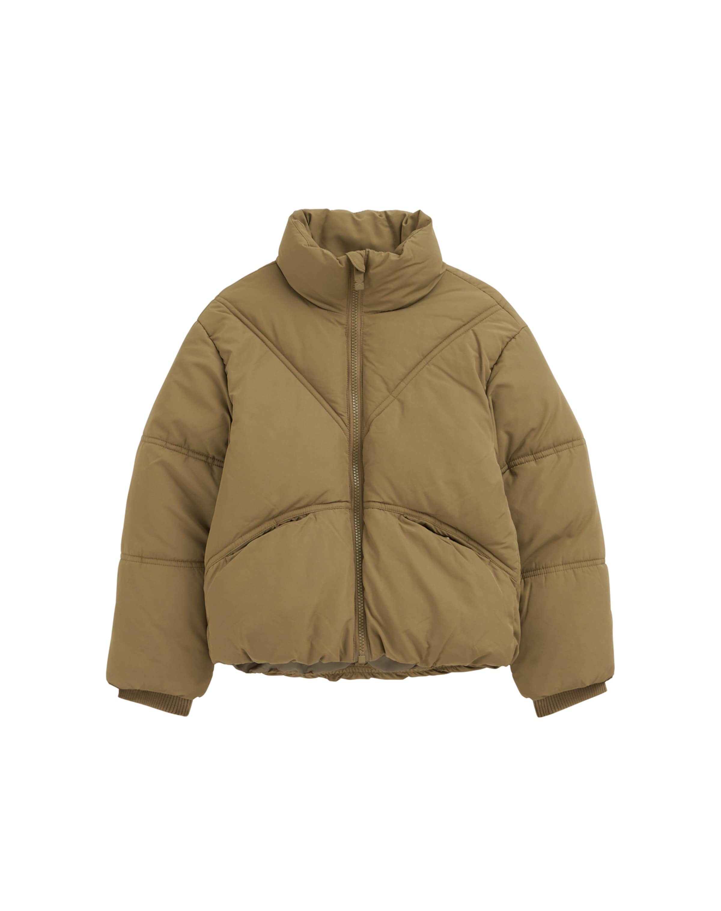 WE Fashion Winterjacke in Grün: Vorderseite