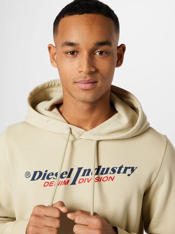 DIESEL Sweatshirt 'GINN' in Grün