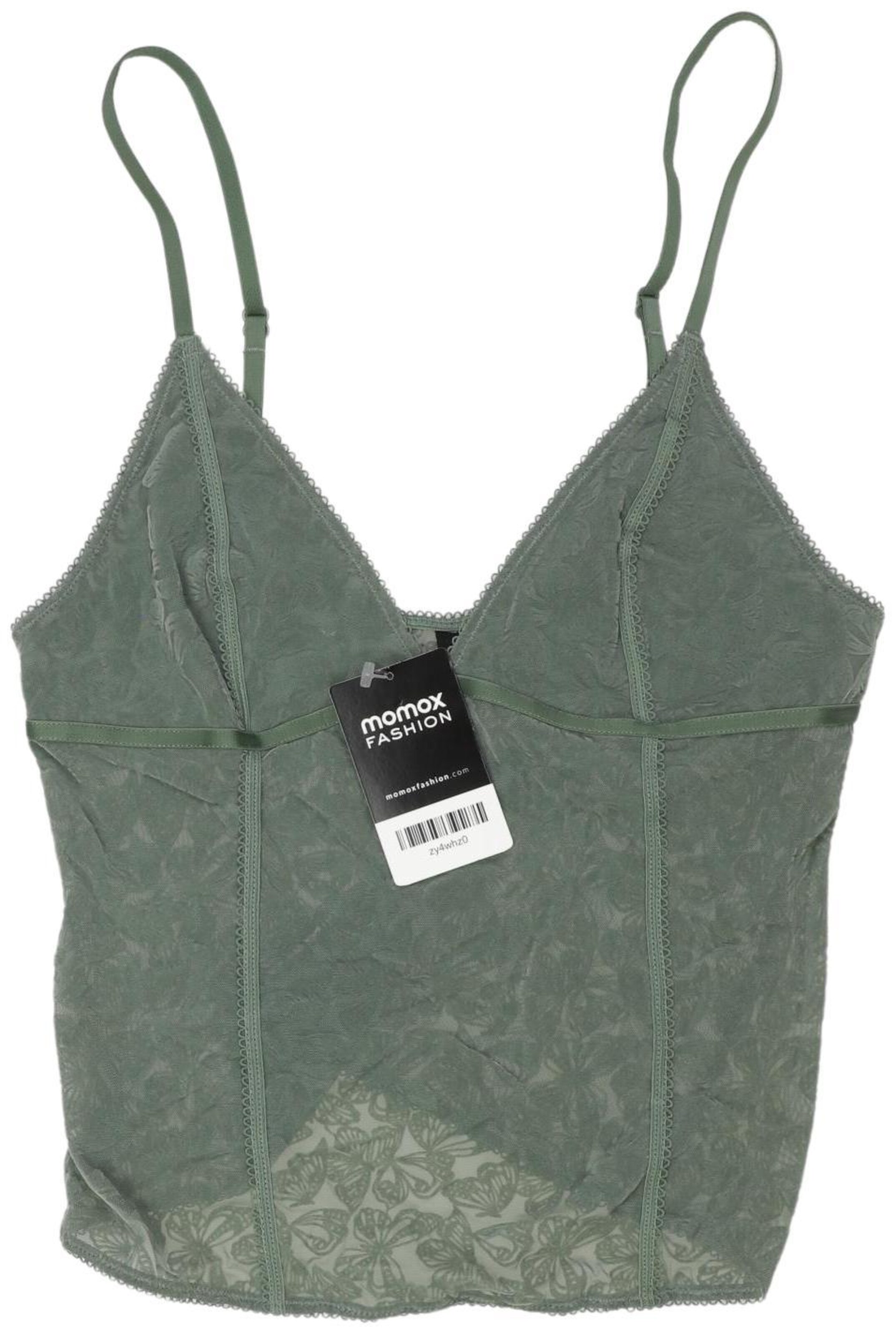 Urban Outfitters Top XXS in Grün: Vorderseite