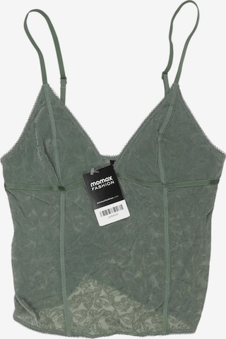 Urban Outfitters Top XXS in Grün: Vorderseite