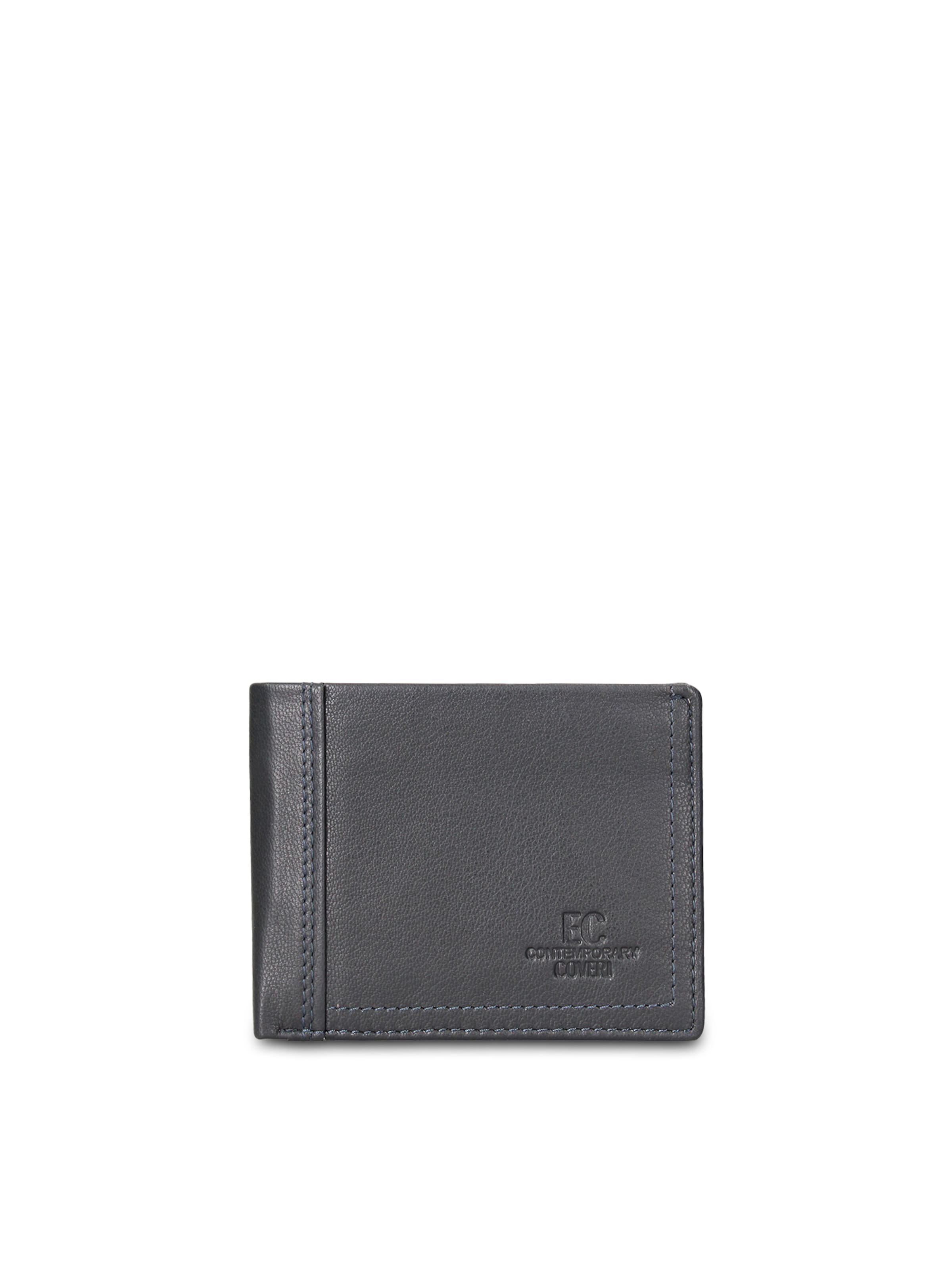 Portamonete di Coveri Collection in blu: frontale