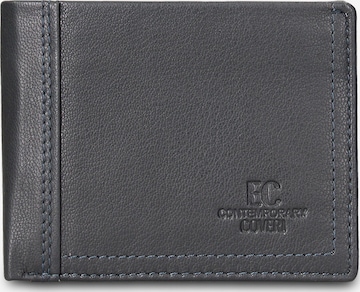 Portamonete di Coveri Collection in blu: frontale