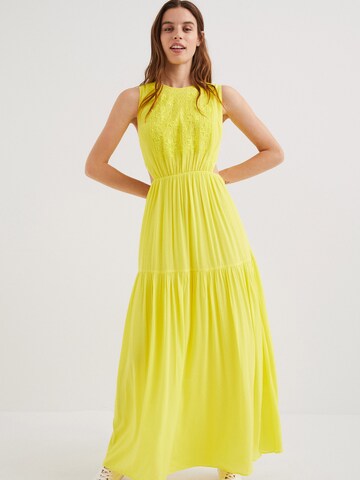 Desigual Kleid 'KAREN', värv kollane: eest vaates