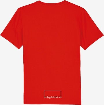 Bolzplatzkind Shirt in Red