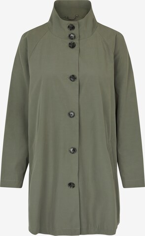 Masai Between-Seasons Coat 'Teresa' in Green: front