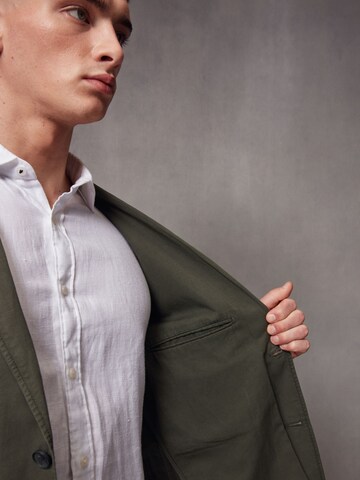 Next Slim fit Suit Jacket in Green