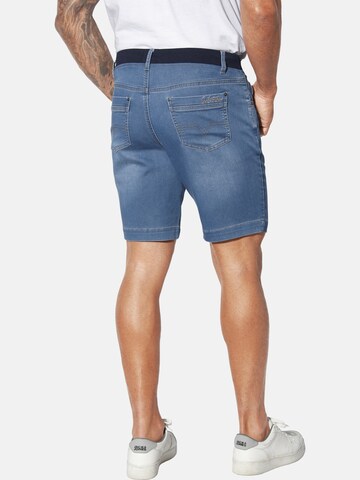 Jan Vanderstorm Loosefit Broek 'Gullbrand' in Blauw