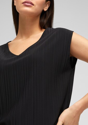 s.Oliver BLACK LABEL Bluse in Schwarz