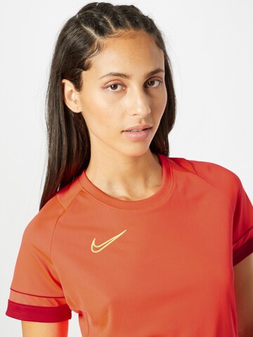 NIKE Functioneel shirt 'Academy 21' in Rood