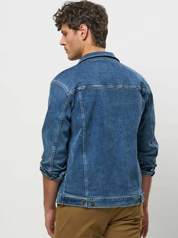 MCS Tussenjas ' Conner Denim ' in Blauw