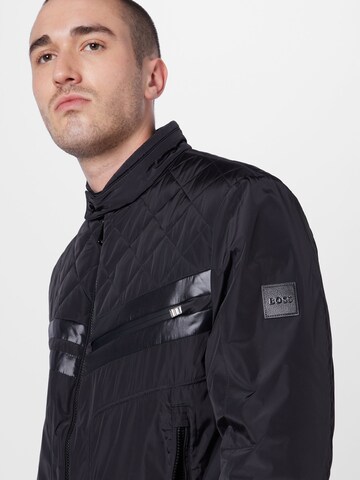 BOSS Between-Season Jacket 'Chanan' in Black