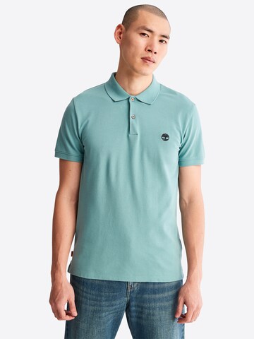 T-Shirt TIMBERLAND en bleu : devant