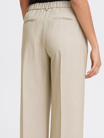 Loosefit Pantaloni chino ' BYDANTA WIDE LEG PANTS 2 CROPPED ' di b.young in marrone