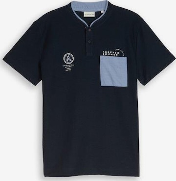 T-Shirt TOM TAILOR en bleu : devant