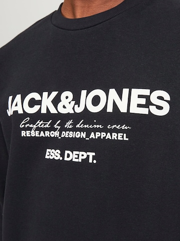 JACK & JONES Μπλούζα φούτερ 'GALE' σε μαύρο
