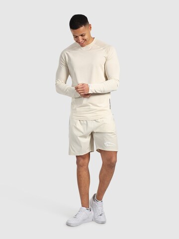 T-Shirt ' Powerfit ' Smilodox en beige